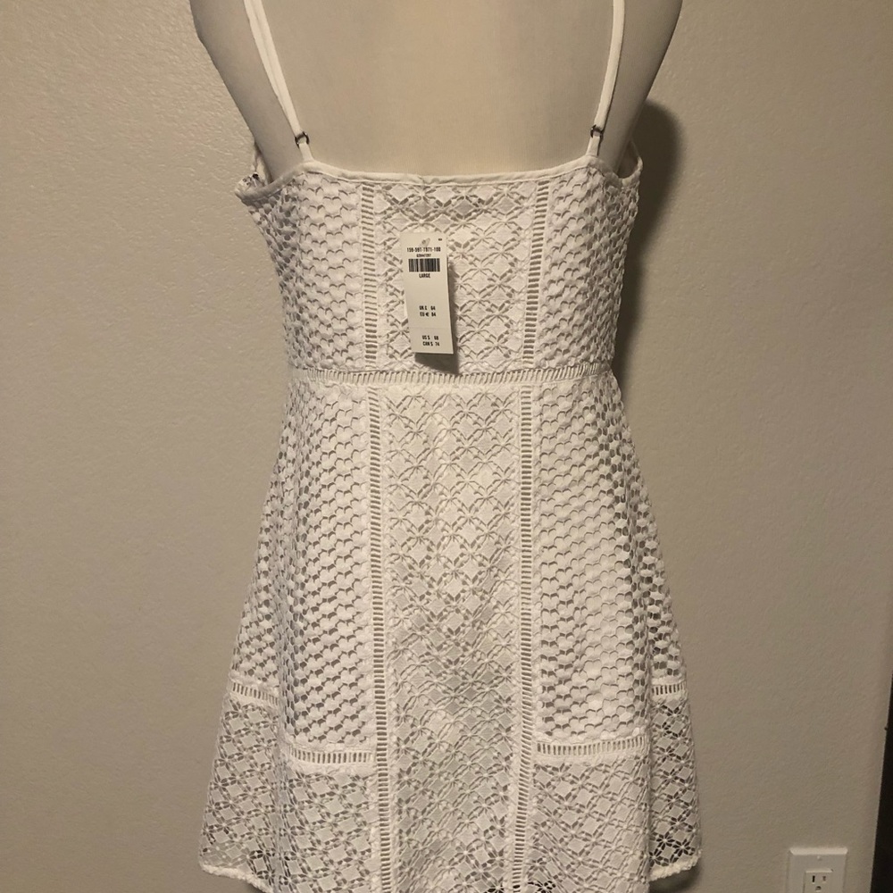 White Abercrombie dress